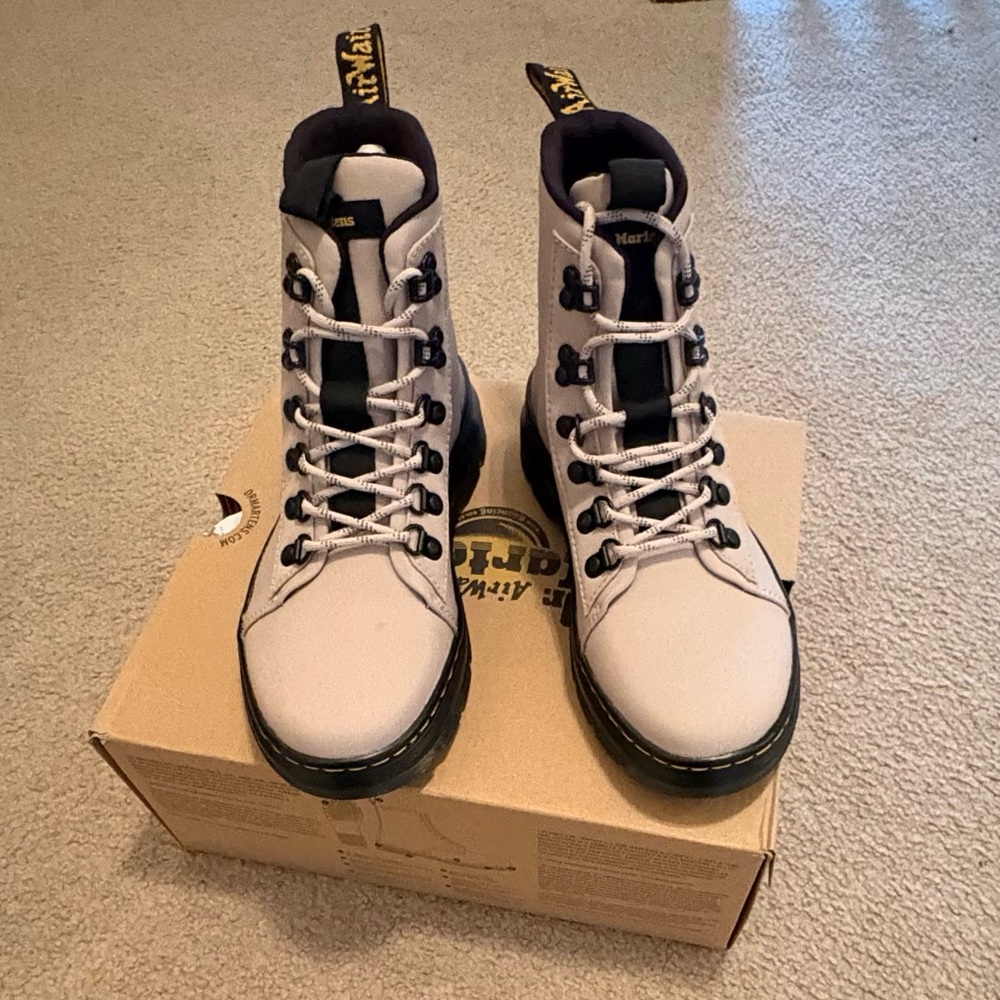 Dr. Martens Vintage Taupe Combs Boots Box